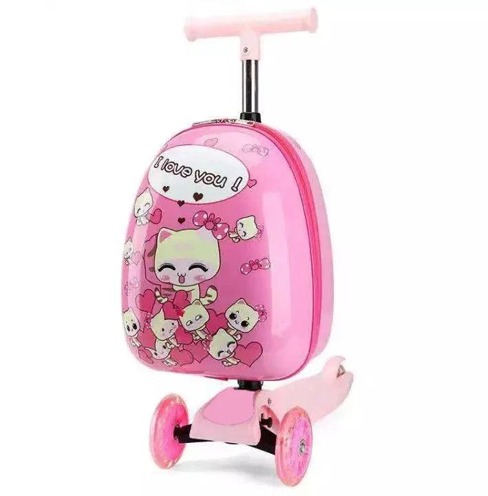 ScootiCase – Ride-On Scooter Suitcase
