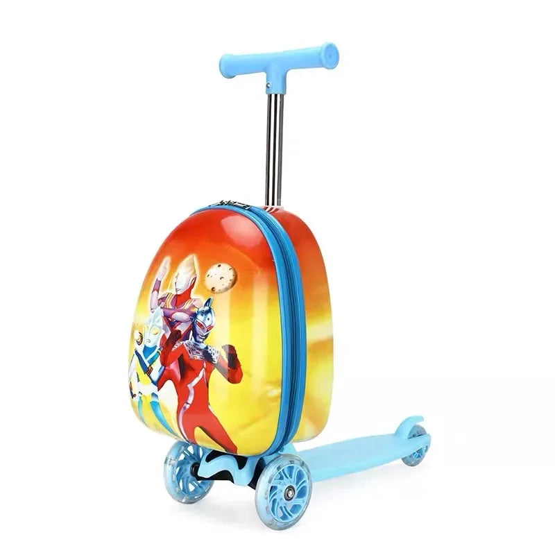 ScootiCase – Ride-On Scooter Suitcase