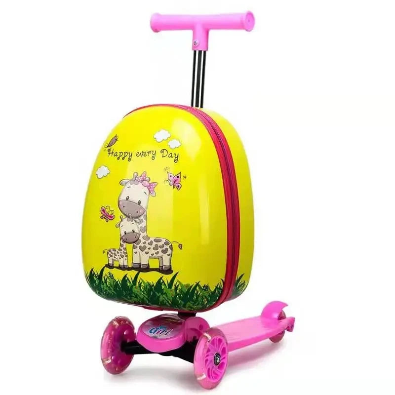 ScootiCase – Ride-On Scooter Suitcase
