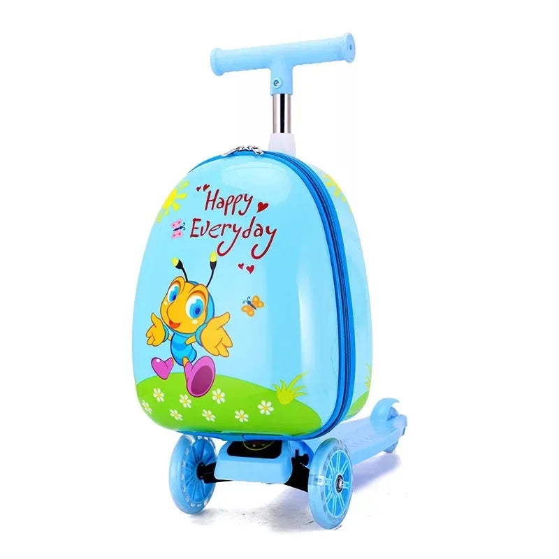 ScootiCase – Ride-On Scooter Suitcase