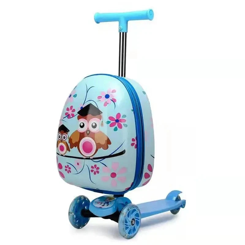 ScootiCase – Ride-On Scooter Suitcase