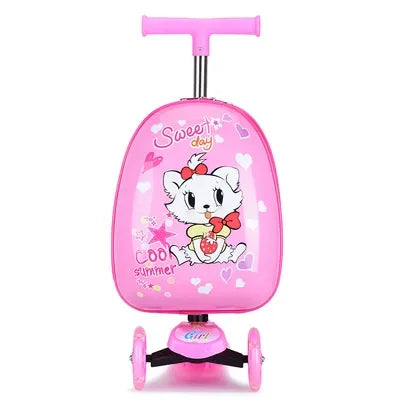 ScootiCase – Ride-On Scooter Suitcase