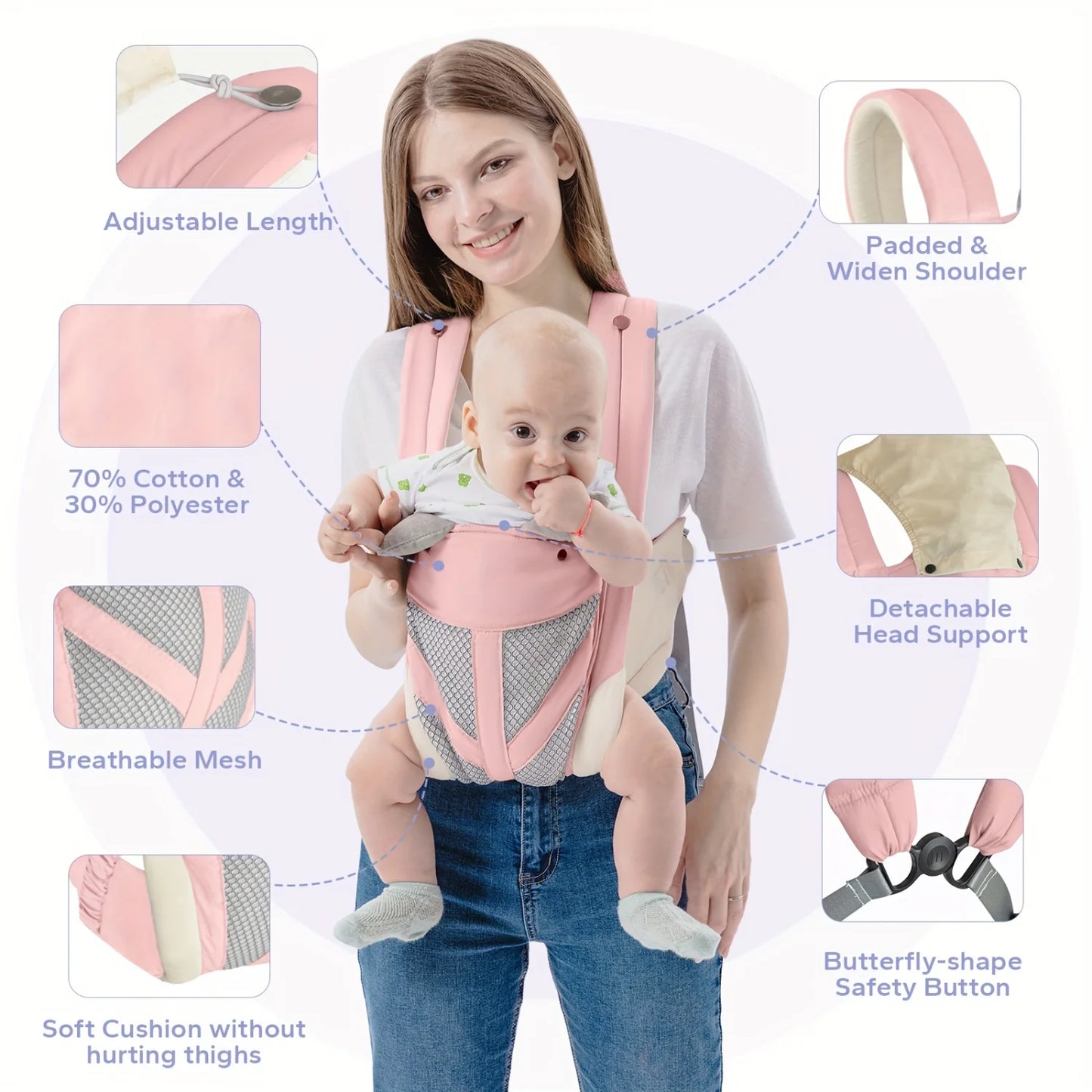 Snug 4 All – 4-in-1 Baby Carrier