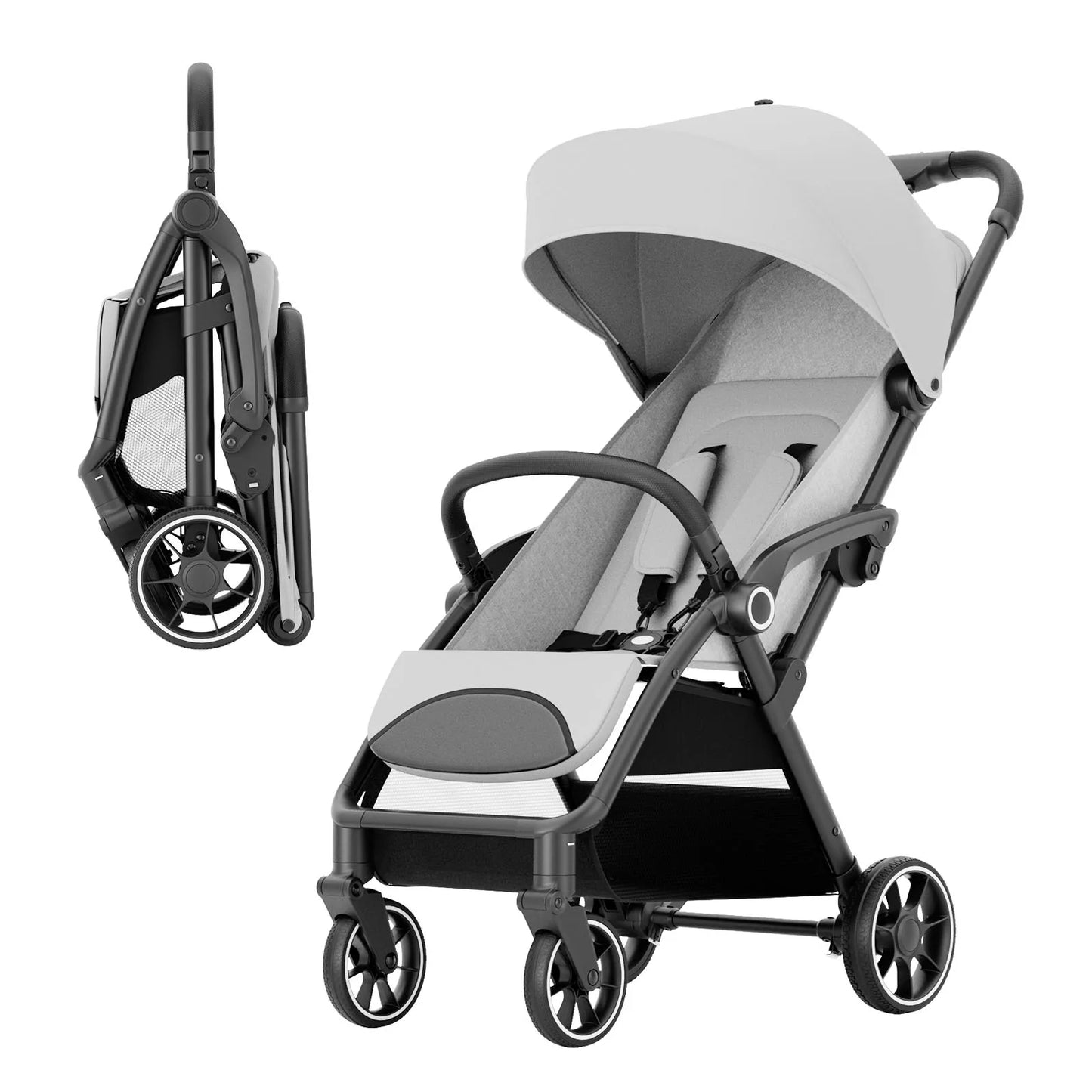 Glide 360 – Compact Travel Stroller