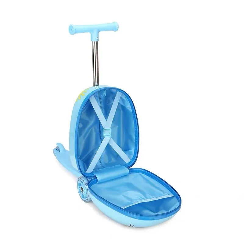 ScootiCase – Ride-On Scooter Suitcase