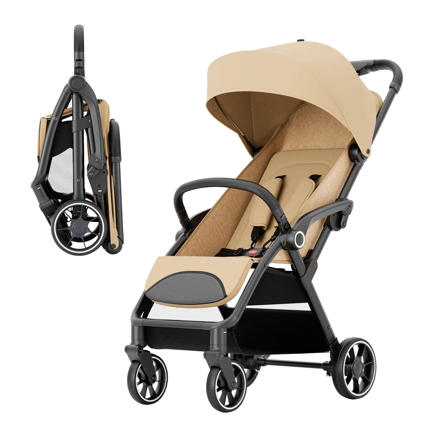 Glide 360 – Compact Travel Stroller