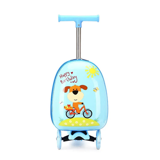 ScootiCase – Ride-On Scooter Suitcase
